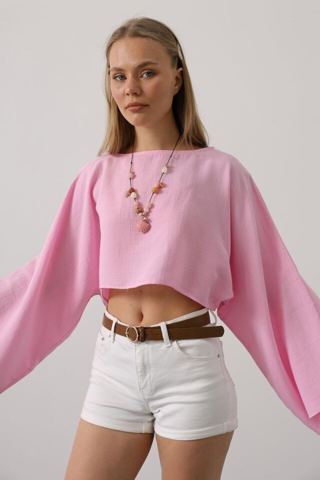 YARASA KOLLU CROP BLUZ