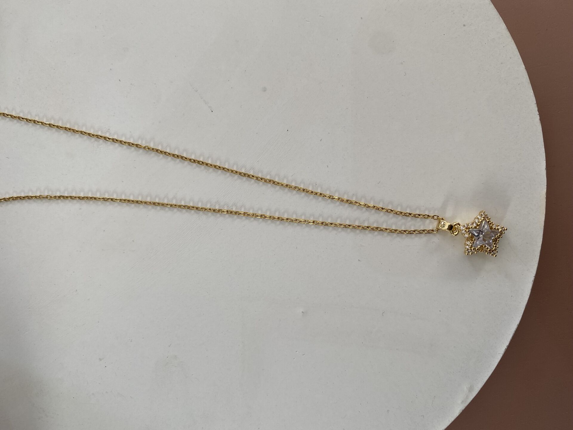 GOLD ÇELİK KOLYE 45+5 CM