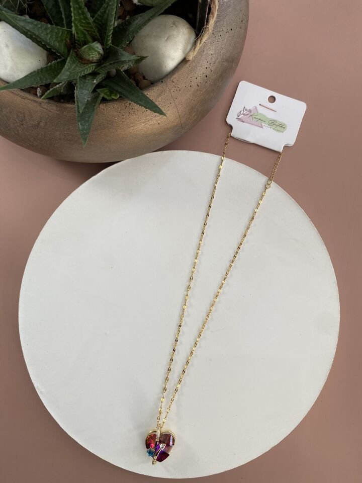 GOLD ÇELİK KOLYE 45+5 CM