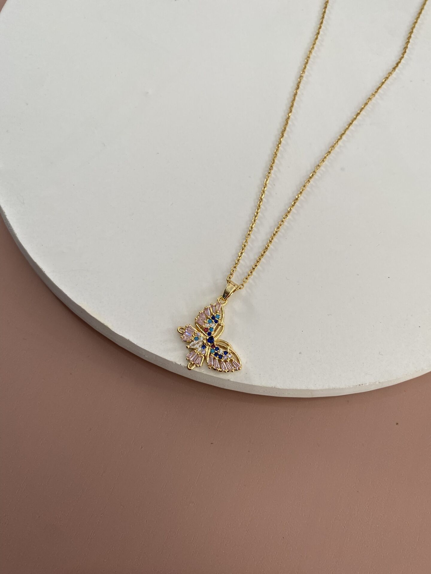 GOLD ÇELİK KOLYE 45+5 CM