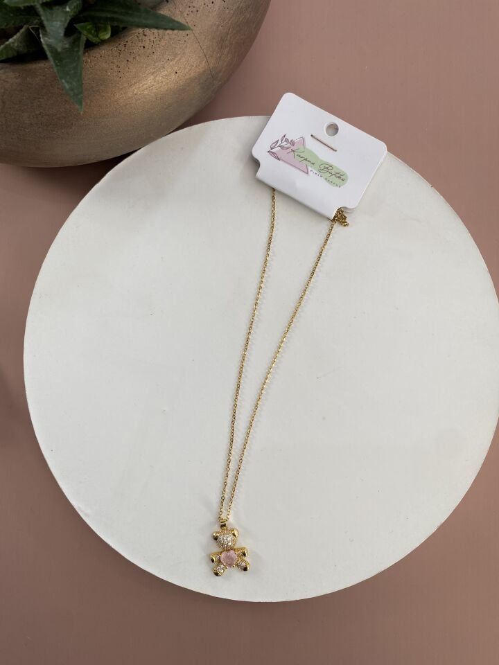 GOLD ÇELİK KOLYE 45+5 CM