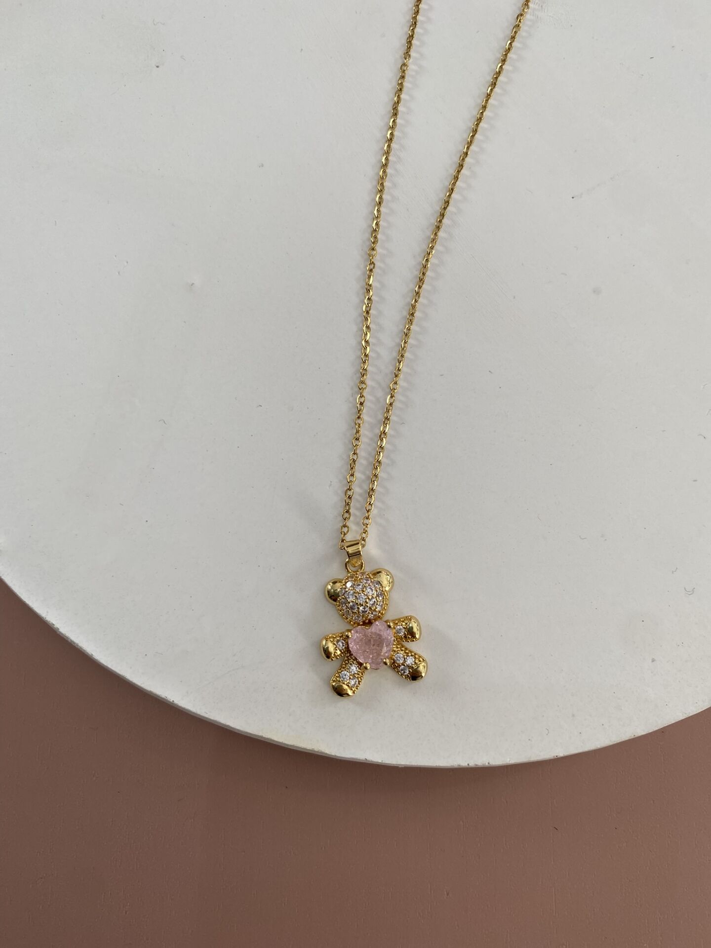GOLD ÇELİK KOLYE 45+5 CM
