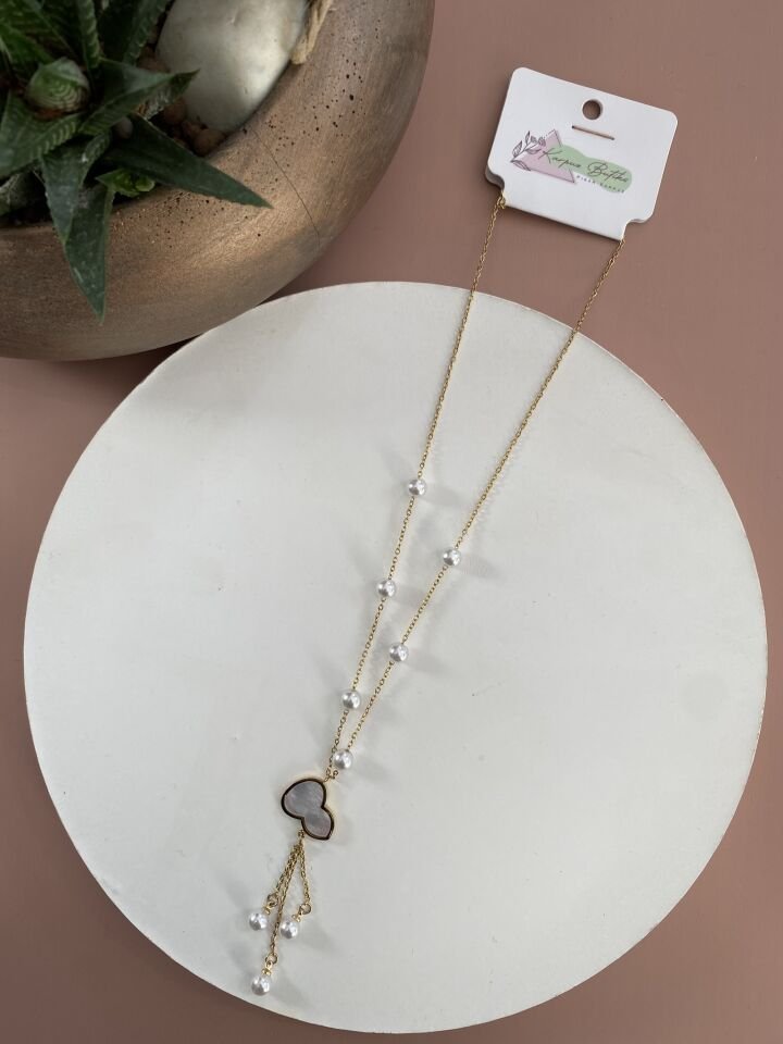 GOLD ÇELİK KOLYE 45+5 CM