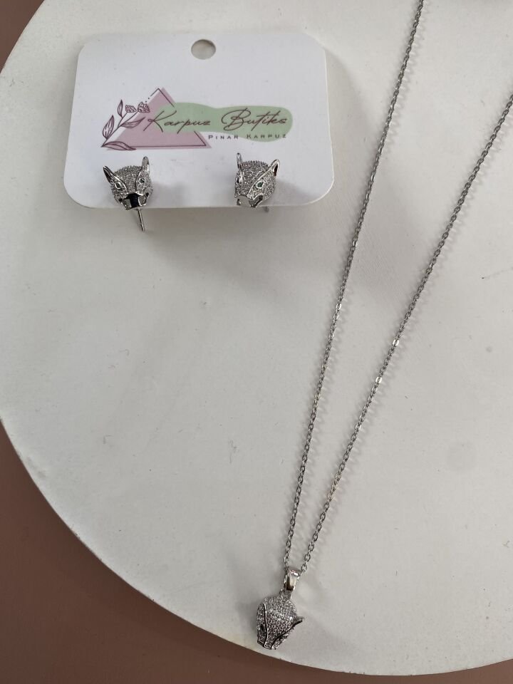 GÜMÜŞ ÇELİK KOLYE 45+5 CM