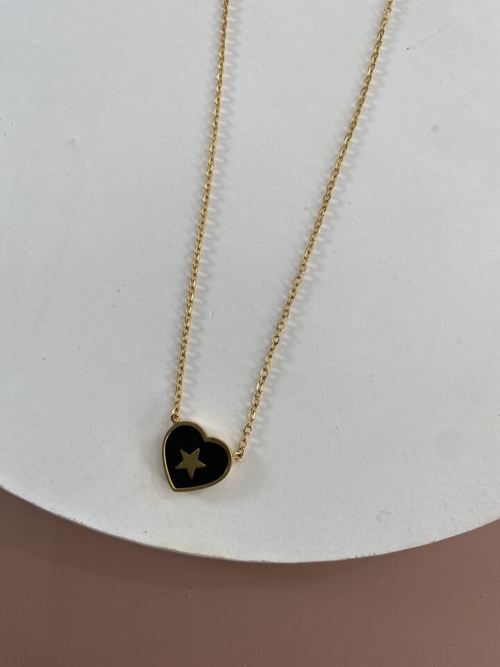 GOLD ÇELİK KOLYE 45+5 CM