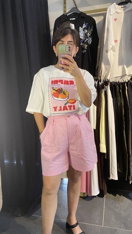 CAPRİ PİNK TİŞÖRT
