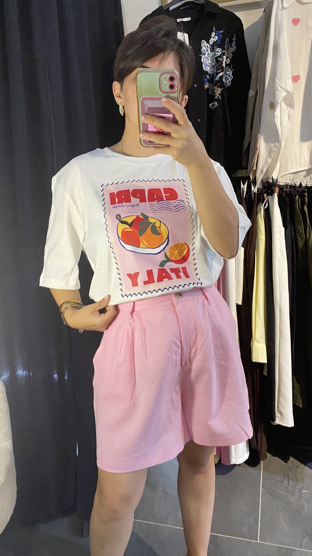 CAPRİ PİNK TİŞÖRT