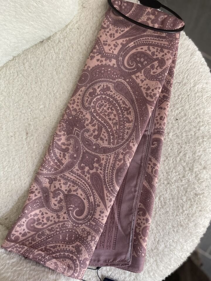 NURSEMA ETNİK DESEN ŞAL PEMBE 2