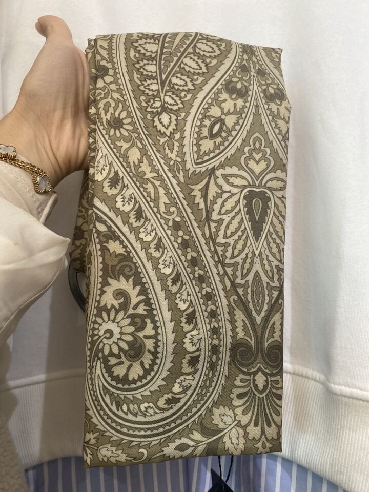 NURSEMA ETNİK DESEN ŞAL YEŞİL