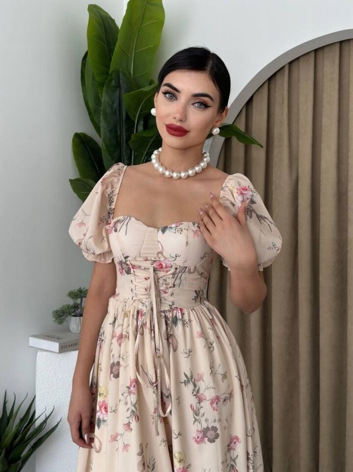 Camila Bağlamalı Elbise