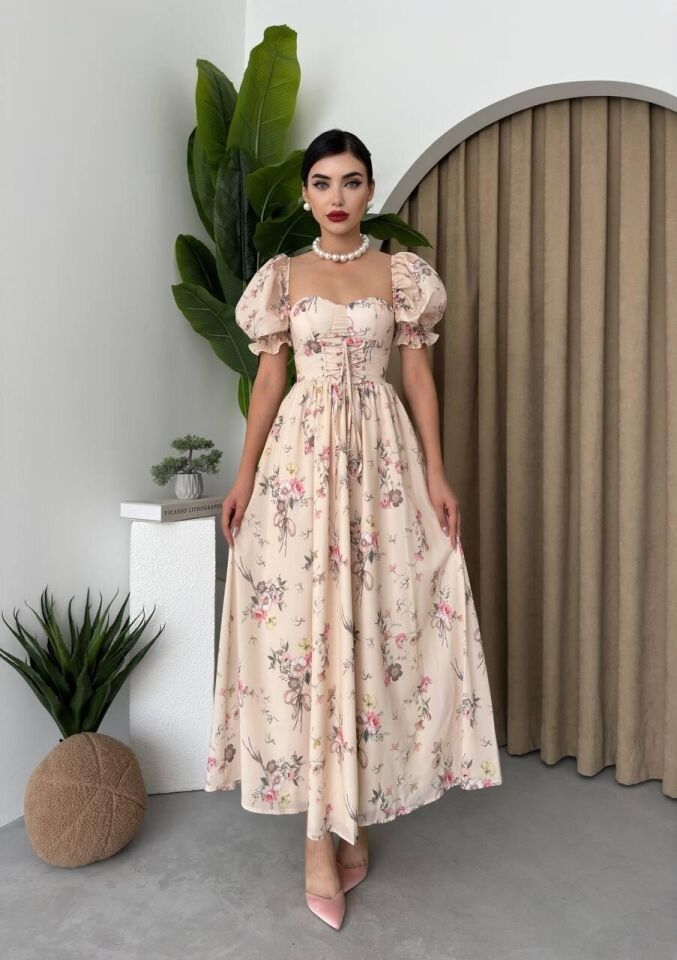 Camila Bağlamalı Elbise