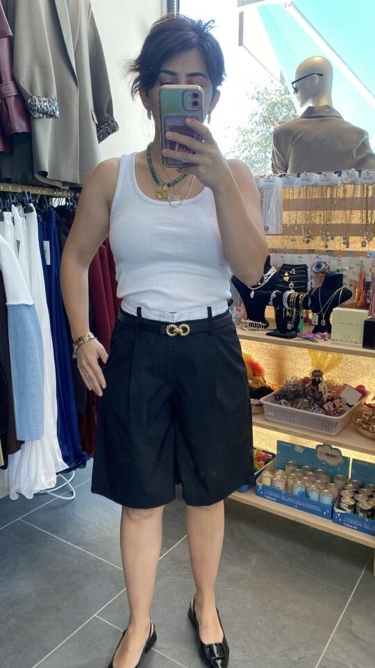 PREMİUM ŞEHİR BOY ŞORT SİYAH