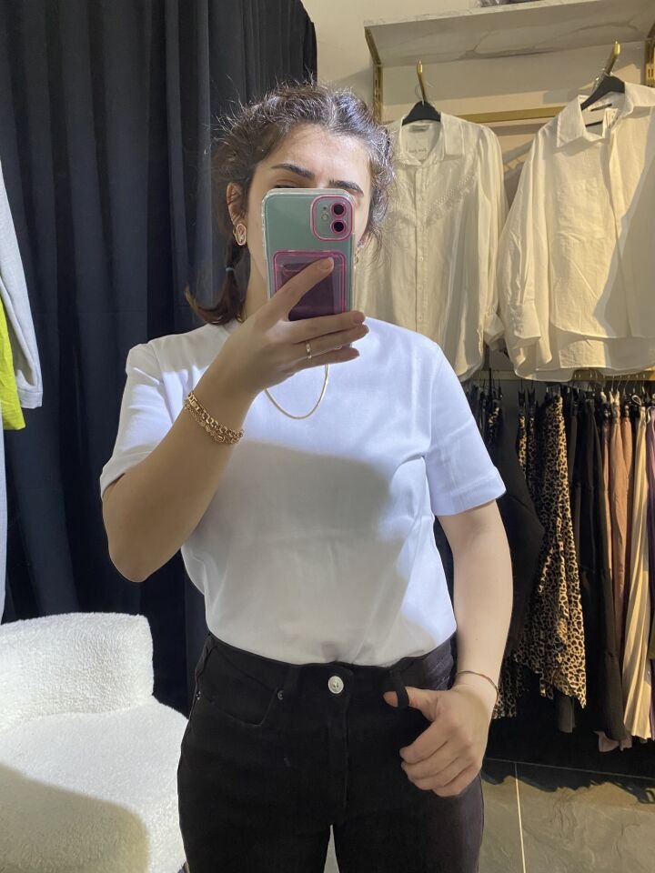 MASSİ DUT. BASIC TİŞÖRT BEYAZ