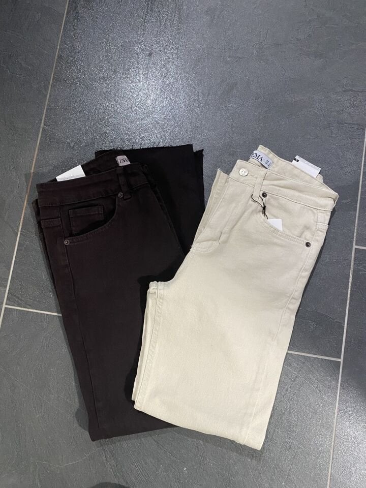 ZR MARKA MODEL KAHVE LİKRALI BOYFİT JEAN