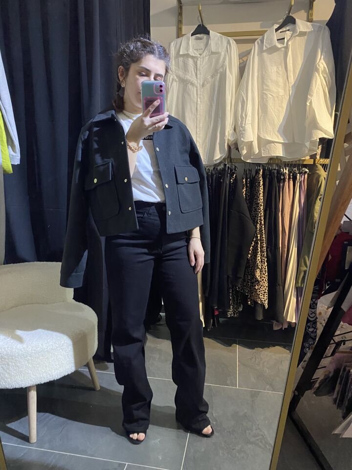 ZR SİYAH JEAN PANTOLON