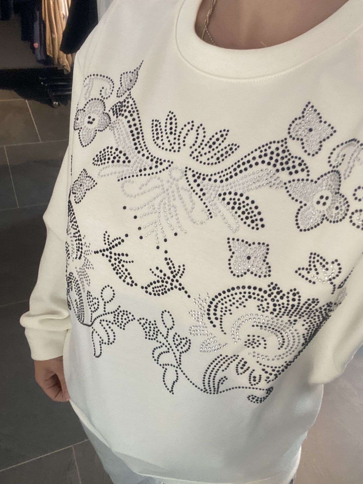 ORJ MARKA NTWRK BEYAZ SWEATSHİRT