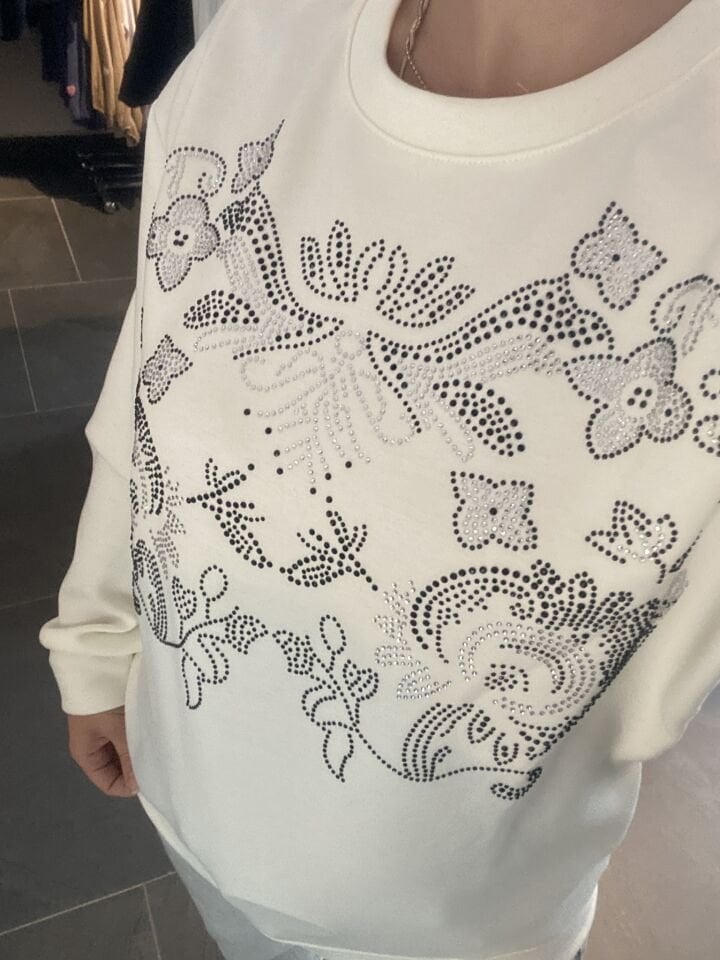 ORJ MARKA NTWRK BEYAZ SWEATSHİRT