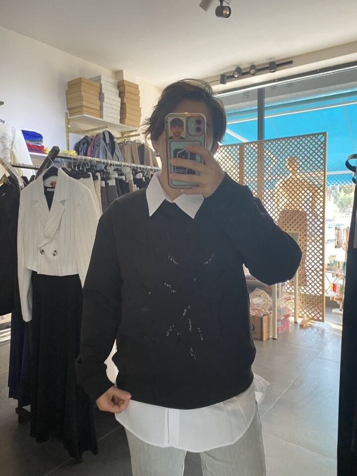 ORJ MARKA NTWRK SİYAH SWEATSHİRT